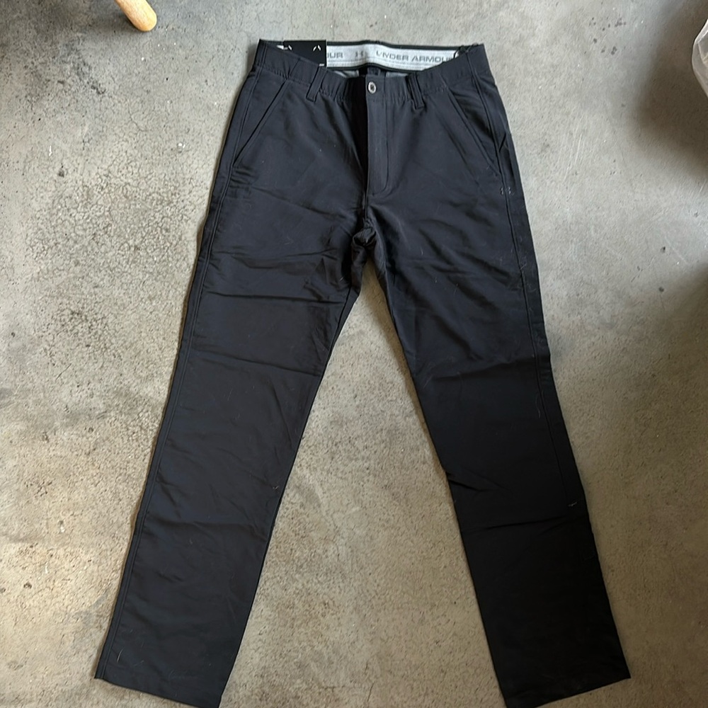 Under Armor NWT Men’s Black Pants